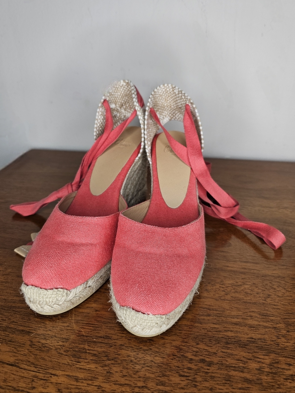 Castañer Carina Canvas Espadrille Wedges - Picture 4 of 10